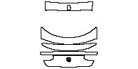 Mercedes-Benz GLE GLE Coupe 2017 - Trunk Lid (paint edge extended 5mm)