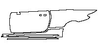 (left) Door+Rear Fender+Side Skirt