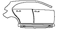 (right) Door+Rear Fender+Side Skirt