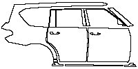 Nissan Armada (US) Exterior 2017 - (right) Door+Side Skirt+Rear Fender