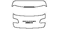 Porsche Macan Macan Turbo 2014 - Trunk Lid (with PORSCHE and Macan Turbo emblem)