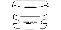 Porsche Macan Macan GTS 2017 - Trunk Lid (with PORSCHE and Macan GTS emblem)