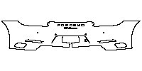 Porsche 911 Carrera 2012 - Rear Bumper (with PORSCHE and 911 Carrera emblem)