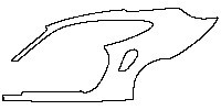 Porsche 911 Turbo 2006 - (left) Rear Fender
