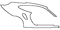Porsche 911 Turbo 2006 - (right) Rear Fender