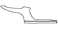 Porsche 911 Carrera 2012 - (right) Rear Fender+Side Skirt
