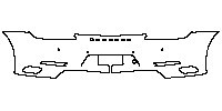 Porsche 911 Targa 4S 2014 - Rear Bumper (with PORSCHE emblem, without model emblem.)