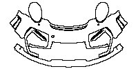 Porsche 911 GT2 RS 2018 - Bumper+Headlamp