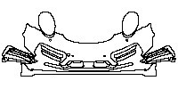 Porsche 911 Turbo 2014 - Bumper+Headlamp (Porsche Exclusive Manufaktur)