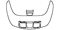 Porsche 911 Turbo 2014 - Trunk Lid