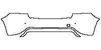 Volvo V60 Momentum 2014 - Rear Bumper