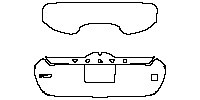 Volvo V60 Polestar 2017 - Trunk Lid (with V60 and Polestar emblems)