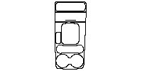 Volkswagen Touareg Interior 2011 - Center Console (without start stop engine system, without HYBRID emble)