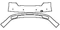 Audi A8 A8 L (Extended Wheelbase) 2011 - Rear Bumper