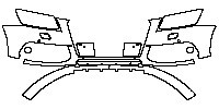 Audi Q5 Standard Wheelbase 2009 - Bumper+Headlamp