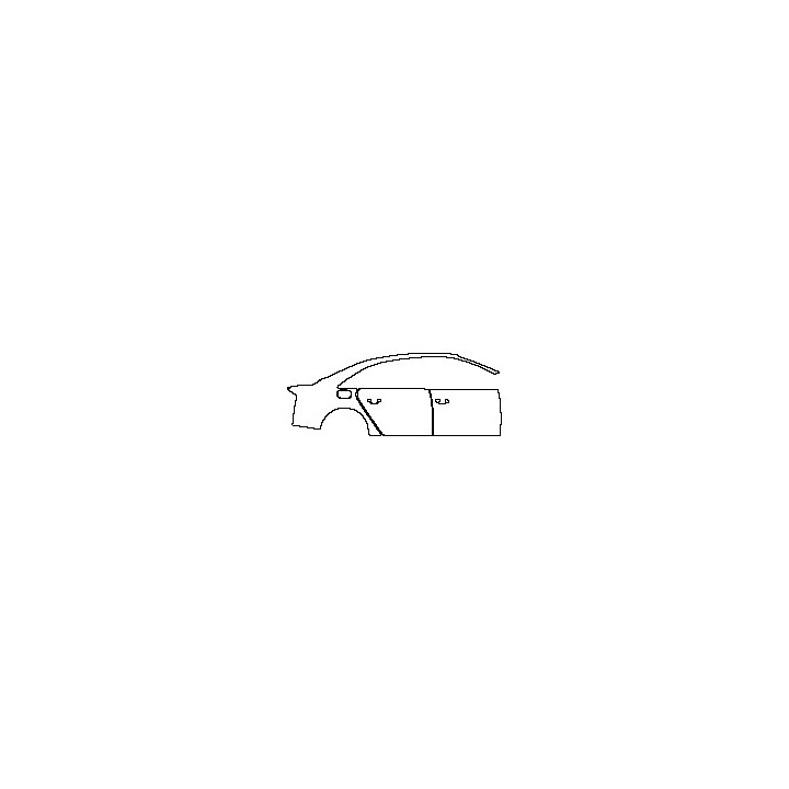 Audi A8 A8 L (Extended Wheelbase) 2016 - (right) Door+Rear Fender