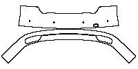 Audi A8 A8 L (Extended Wheelbase) 2016 - Rear Bumper