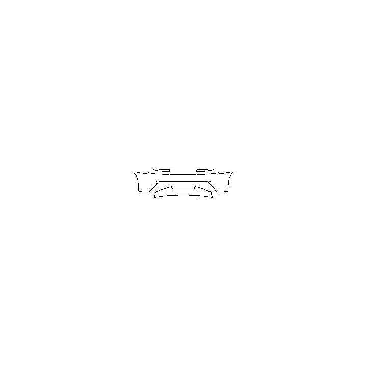Aston Martin Vantage V8 2005 - Rear Bumper