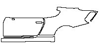 Bentley Continental Exterior 2012 - (left) Door+Rear Fender+Side Skirt