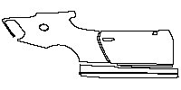 Bentley Continental Exterior 2012 - (right) Door+Rear Fender+Side Skirt