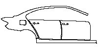 (right) Door+Rear Fender+Side Skirt