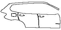 BMW X3 Exterior 2015 - (right) Door+Rear Fender