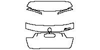 BMW X3 Exterior 2015 - Trunk Lid (with X3 emblem)