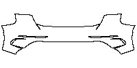 Ford Focus Hacthback 2016 - Rear Bumper