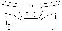 Honda Odyssey (CN) Exterior 2015 - Trunk Lid (with 广汽本田 emble)