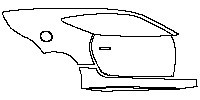 (right) Door+Rear Fender+Side Skirt