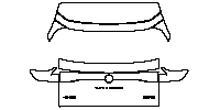 Volkswagen Tavendor Base 2023 - Trunk Lid (with ''TAVENDOR'' ''一汽-大众'' ''330 TSI'' emblem)