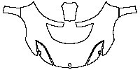Lotus Evora GT430 2017 - Hood+Fender+Headlamp