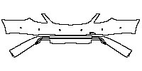 Mercedes-Benz S Class Sedan 2010 - Rear Bumper