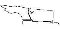 Maserati GranCabrio MC 2013 - (right) Door+Rear Fender+Side Skirt