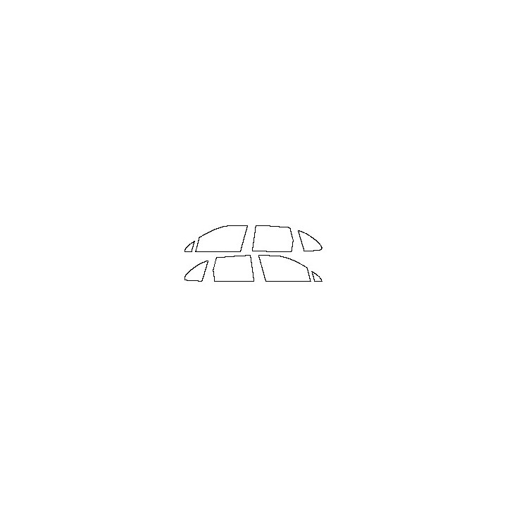 Porsche Cayenne Window 2011 - Door Window