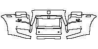 Rolls-Royce Ghost Series II SWB 2015 - Bumper+Grille+Headlamp