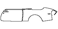 Rolls-Royce Phantom Coupe 2014 - (left) Door+Side Skirt+Rear Fender