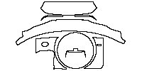 Toyota Prado Exterior 2010 - Trunk Lid (with spare wheel without chrome trim, with VX emblem.)