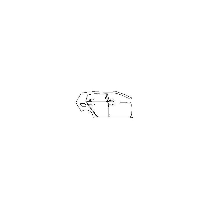 (right) Door+B Pillar+Rear Fender