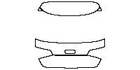 Audi A3 Sportback 2016 - Trunk Lid (without model emblem)