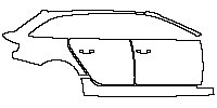 (right) Door+Rear Fender+Side Skirt