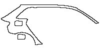 Audi A3 Sportback 2013 - (right) Rear Fender