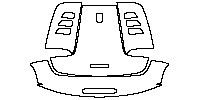 Ferrari 458 Speciale A 2015 - Trunk Lid (Antenna Orientation A)