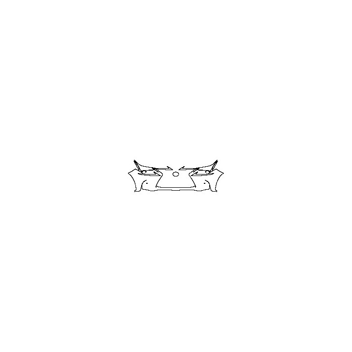 Lexus NX Base 2014 - Bumper+Headlamp (for Chinese version only)