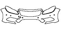 Mercedes-Benz E Class Sedan 2014 - Bumper+Headlamp