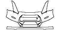 Nissan GT-R Base 2009 - Bumper+Headlamp