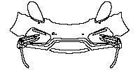 Porsche Cayman Cayman GTS 2014 - Bumper+Headlamp