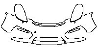 Porsche Cayman Cayman GT4 2016 - Bumper+Headlamp (with headlamp washers)