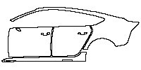 (left) Door+Rear Fender+Side Skirt