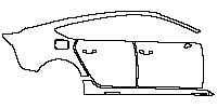 (right) Door+Rear Fender+Side Skirt